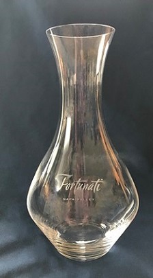 Accessory-Etched Riedel Crystal Decanter