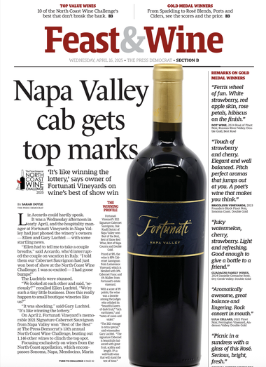 Napa Valley Register Article Preview