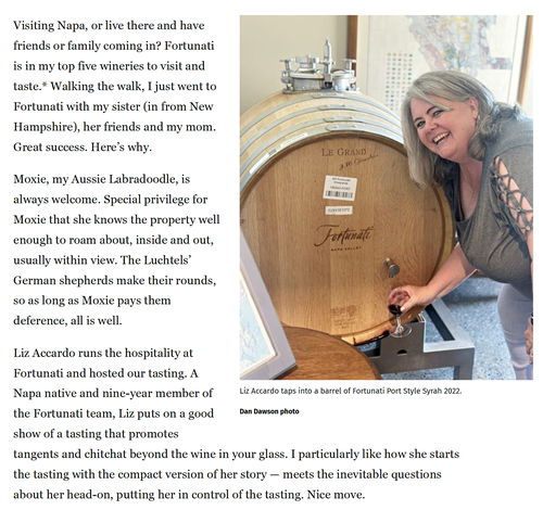 Napa Valley Register Article Preview
