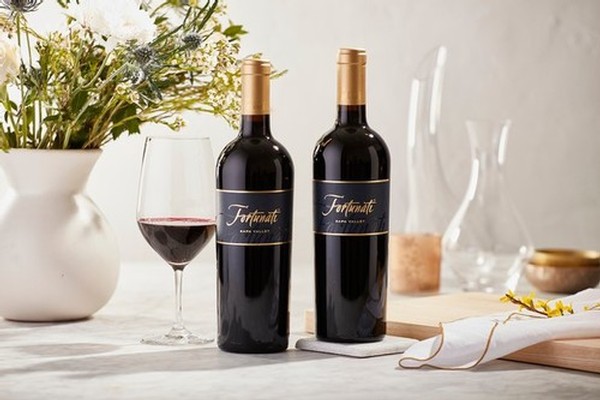 Two bottles of Fortunati Cabernet Sauvignon 