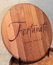 Barrel Head Cellar Sign-beveled edge Image
