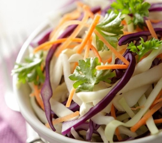 Slaw Salad with Orange Ginger and Viognier