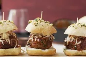 Cabernet Sauvignon Meatball Sliders