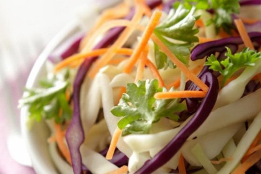 Slaw Salad with Orange Ginger and Viognier