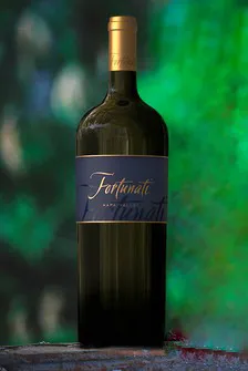 Fortunati Vineyards wine bottle