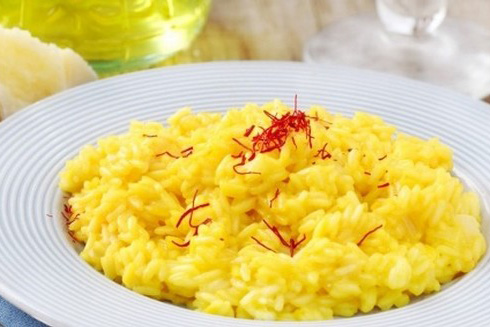 Risotto Milanese with Chardonnay